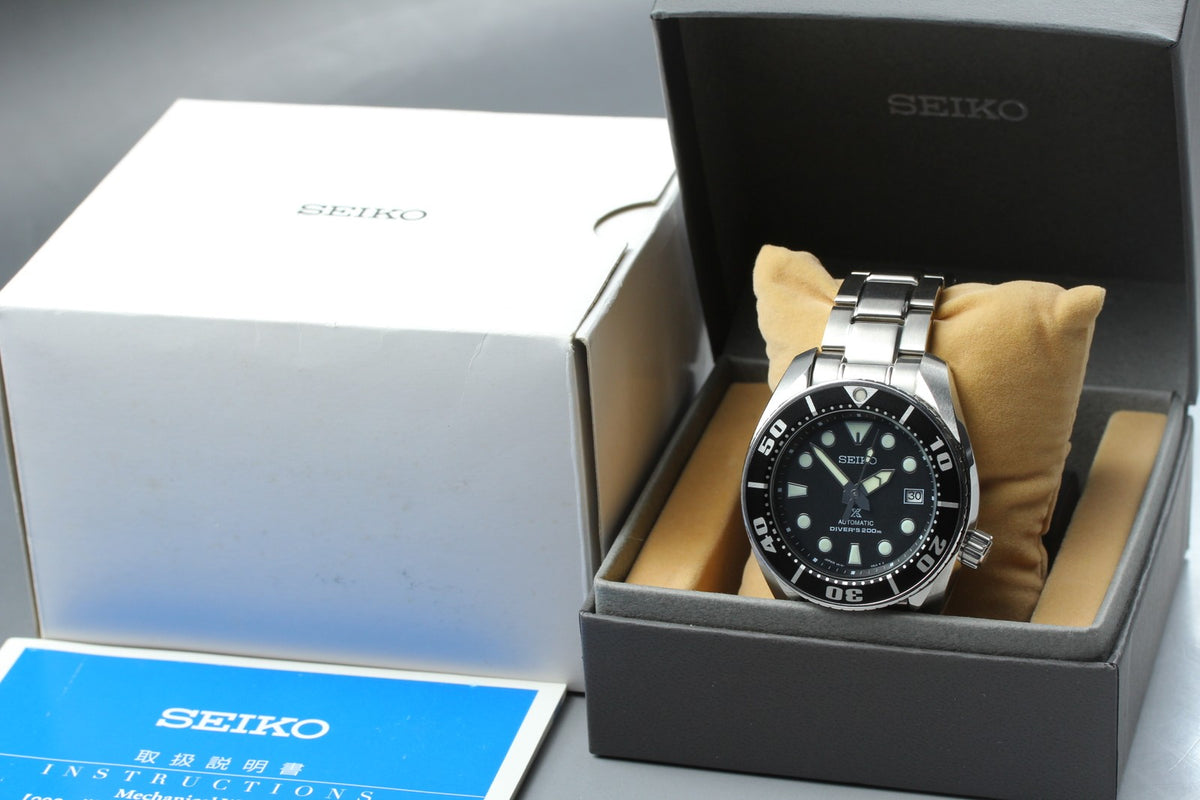 SEIKO Prospex 6R15-00G0 SBDC031 Divers Black 44mm Automatic Men's Watch JAPAN