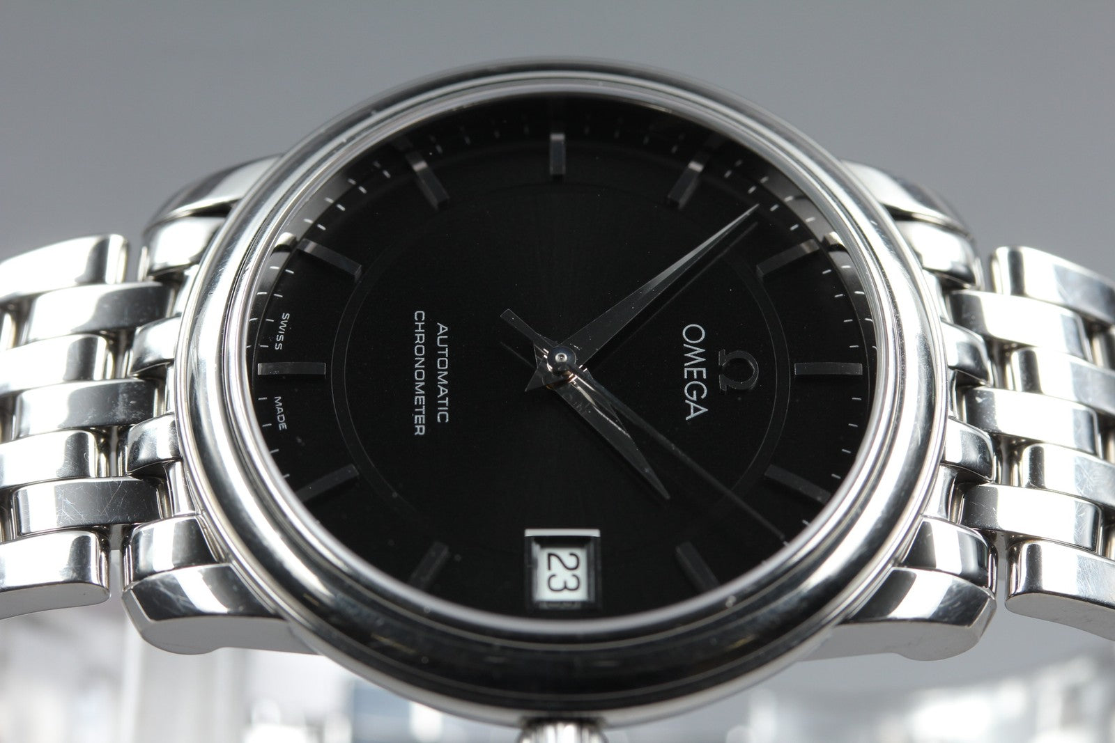 Omega De Ville Prestige 4500.51 34mm Black Dial Automatic Men's Watch [Box]