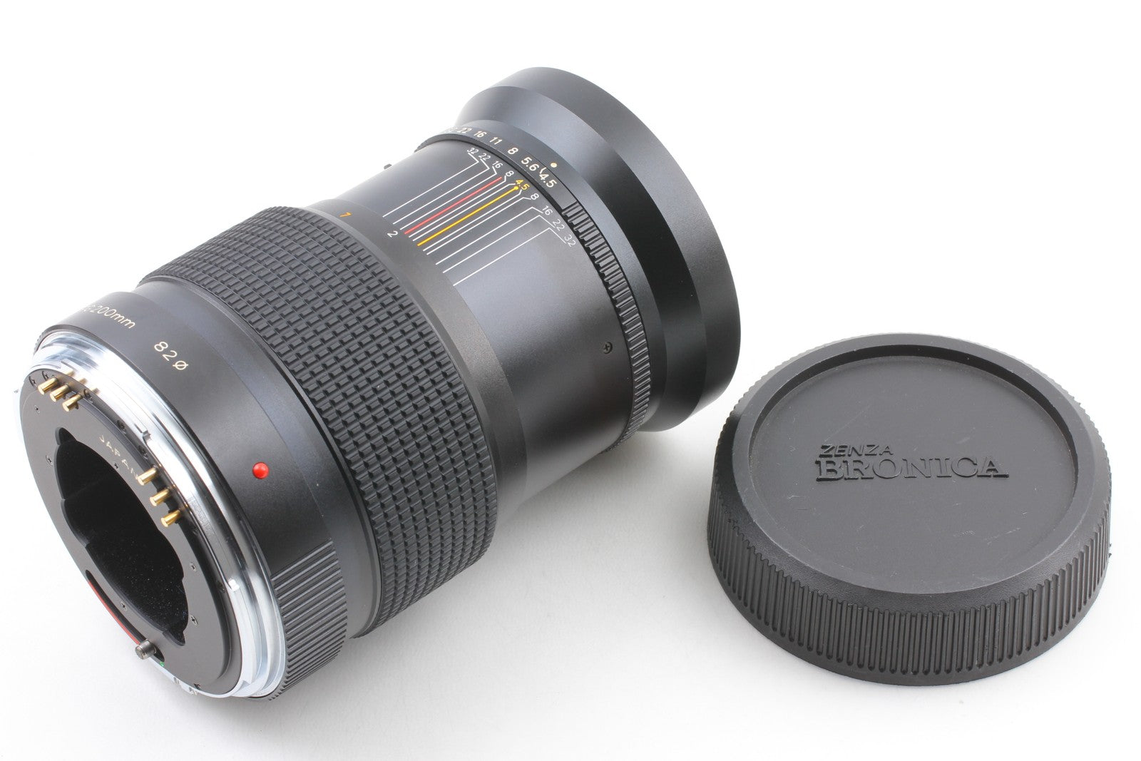 [Top MINT w/Hood] Zenza Bronica Zenzanon PG 200mm f4.5 Lens For GS-1 From JAPAN