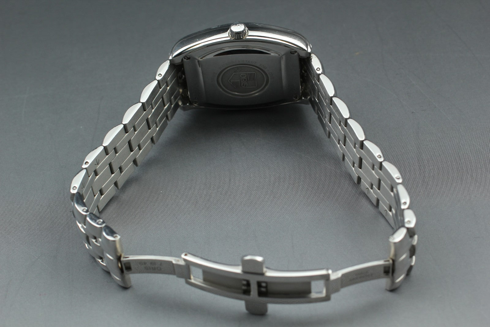 Vintage [Exc+4 Box] ORIS Regulator 7471 Silver 32mm Automatic Men’s Watch JAPAN