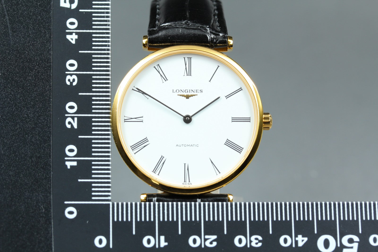 LONGINES La Grande Classique L4.708.2 Automatic White Men's Watch 34mm JAPAN