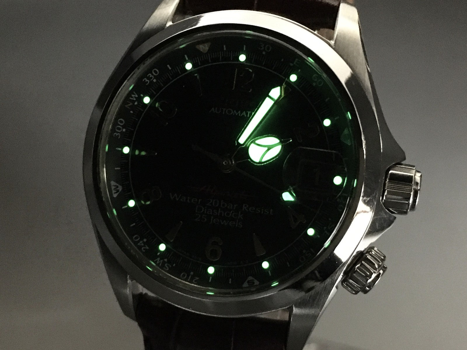[Overhauled] SEIKO Red Alpinist 4S15-6000 SCVF009 Green Automatic Men's Watch