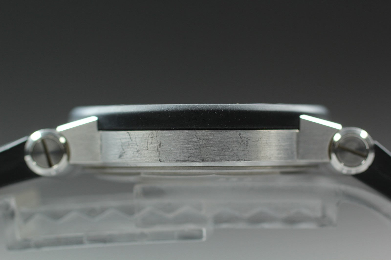 BVLGARI Diagono DG35SV Black Dial Automatic Men's Watch 36mm JAPAN