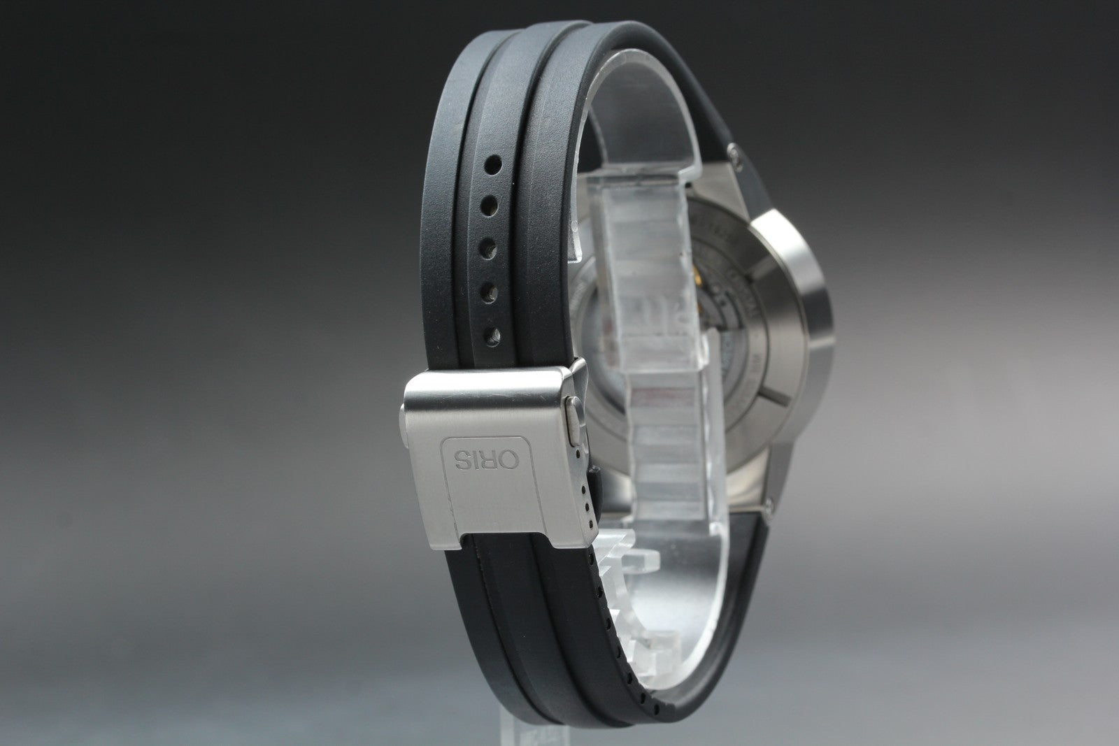 [Near MINT- Box] ORIS Williams Engine Date 7740 Black 42mm Automatic Men's Watch