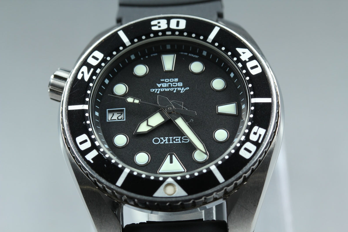 SEIKO Prospex 6R15-00G0 Black Automatic Date Men's Watch 45mm JAPAN
