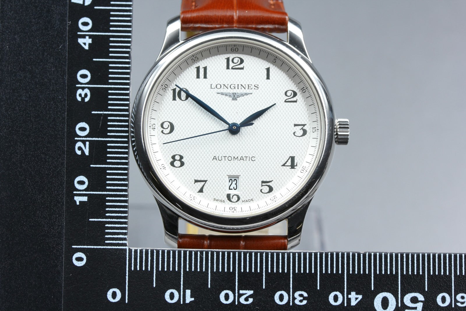 Longines Master Collection L2.628.4 Silver 37mm Automatic Men's Watch [w/Box]