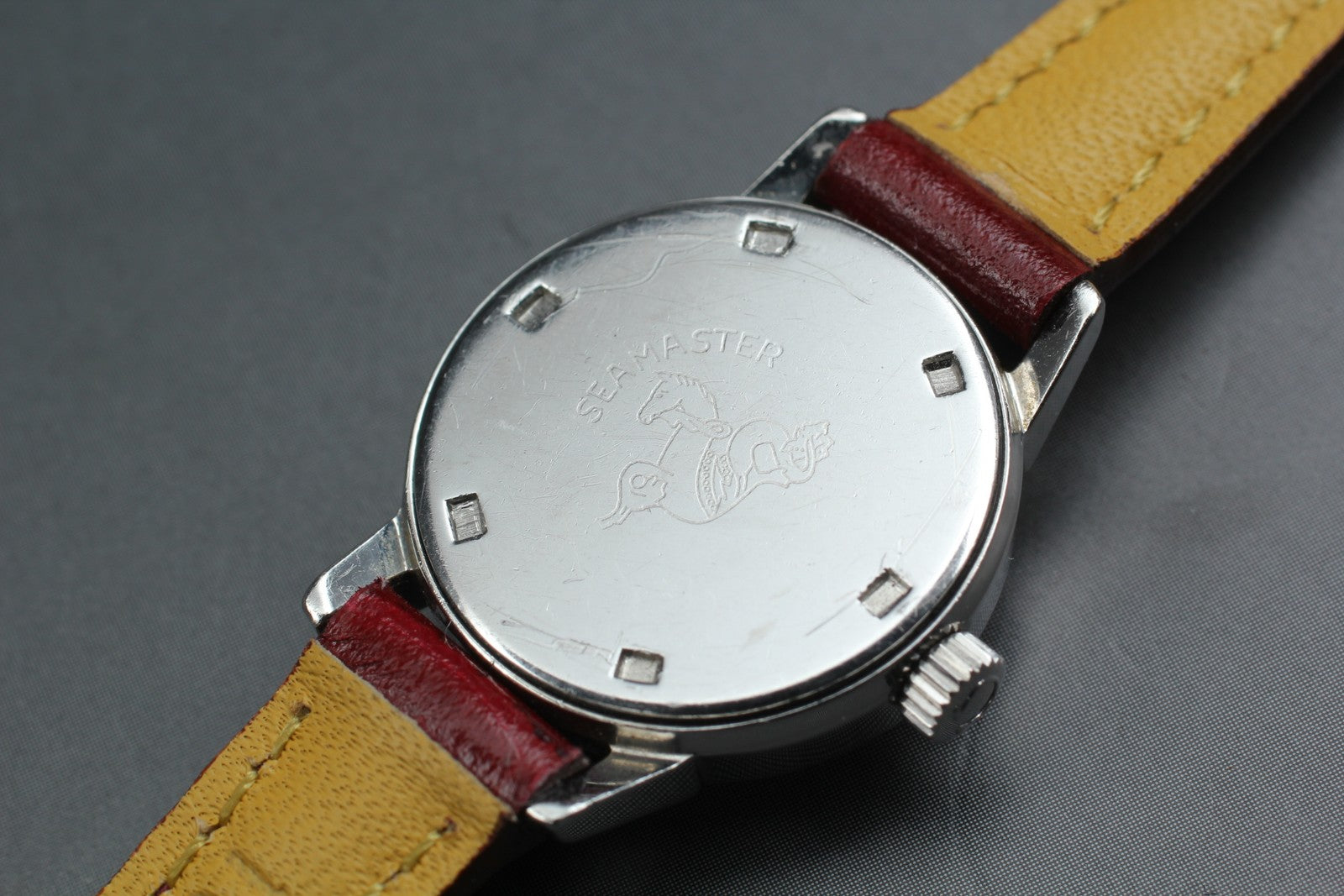 Vintage OMEGA Genève 515.006 Manual Silver Dial Women's Watch 20mm JAPAN