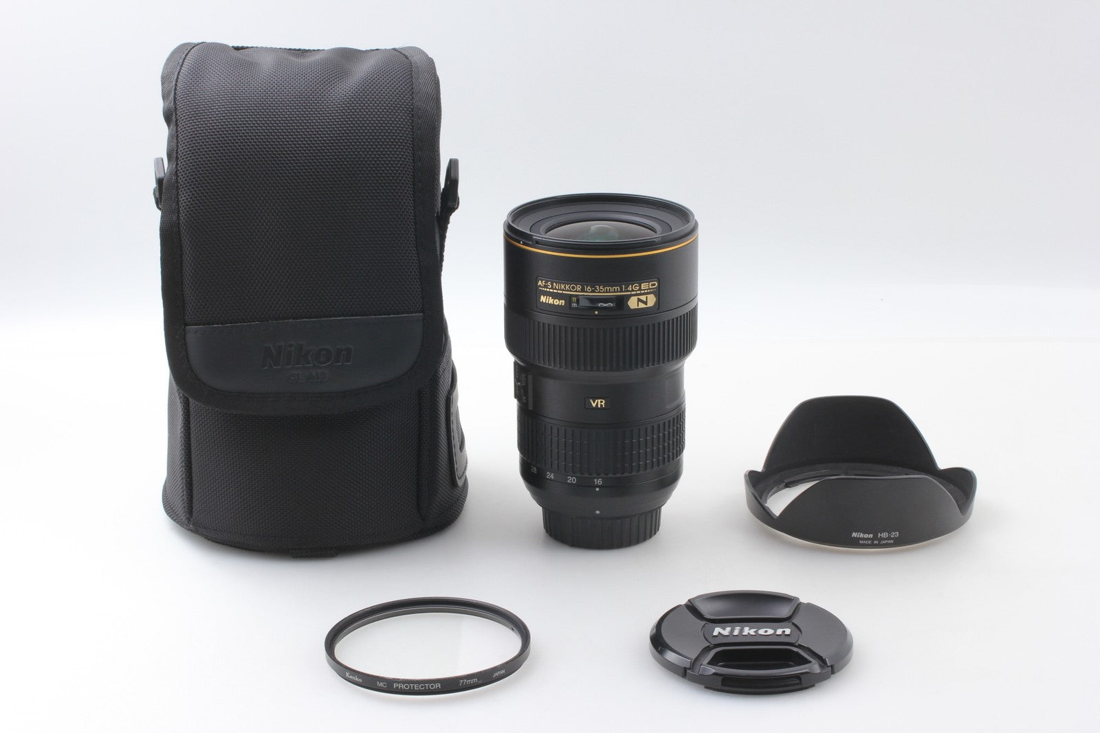 [Near MINT w/Hood] Nikon AF-S NIKKOR 16-35mm f4 G ED VR N Zoom Lens From JAPAN