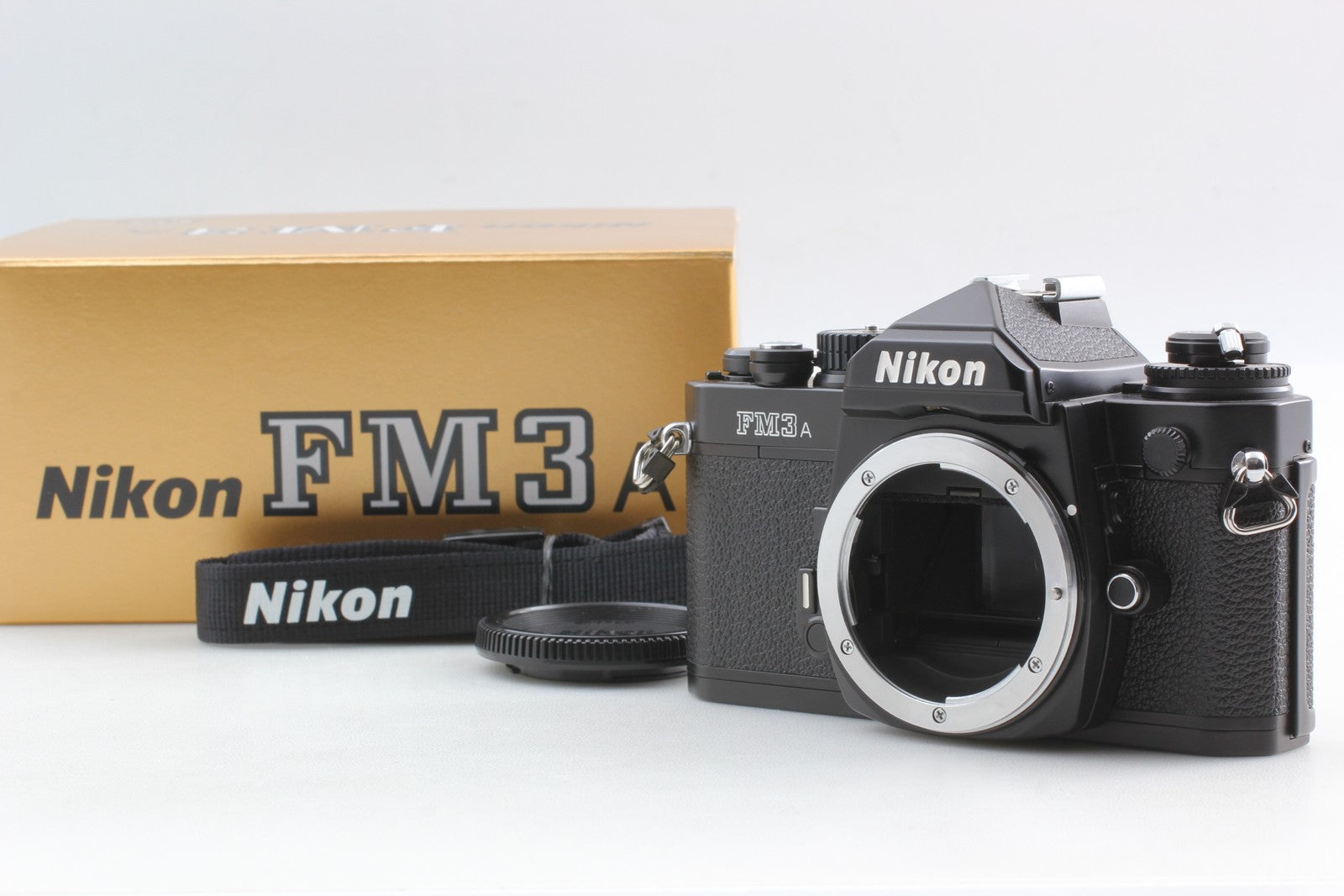 [Top MINT in Box] Nikon FM3A Black 35mm SLR Film Camera Body From JAPAN
