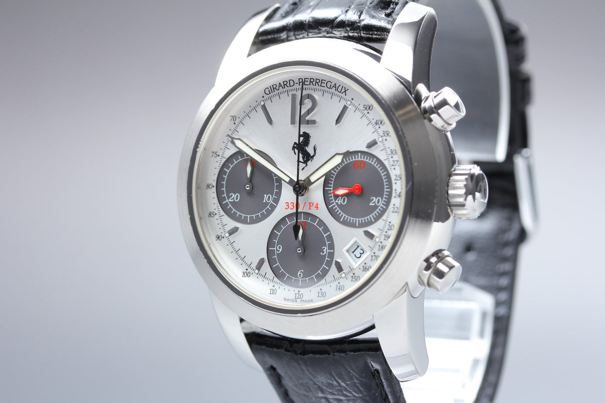 [Limited] GIRARD PERREGAUX Ferrari 330/P4 8028 Chronograph Automatic Men's Watch