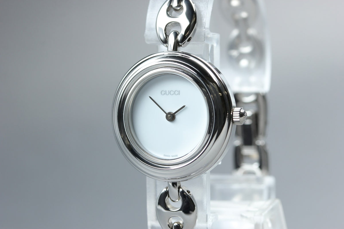 [Overhauled] Gucci Change Bezel 11/12.2L 6 Colors Silver Women's Watch Box