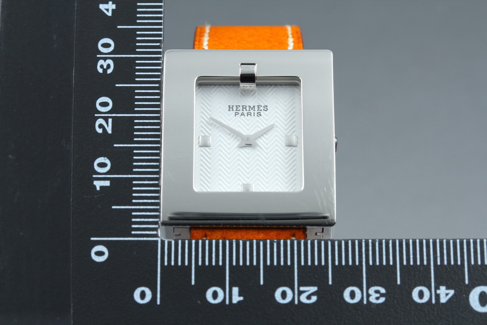 Hermes Belt Watch BE1.210 26mm White Dial Quartz Women's Watch [w/Box]