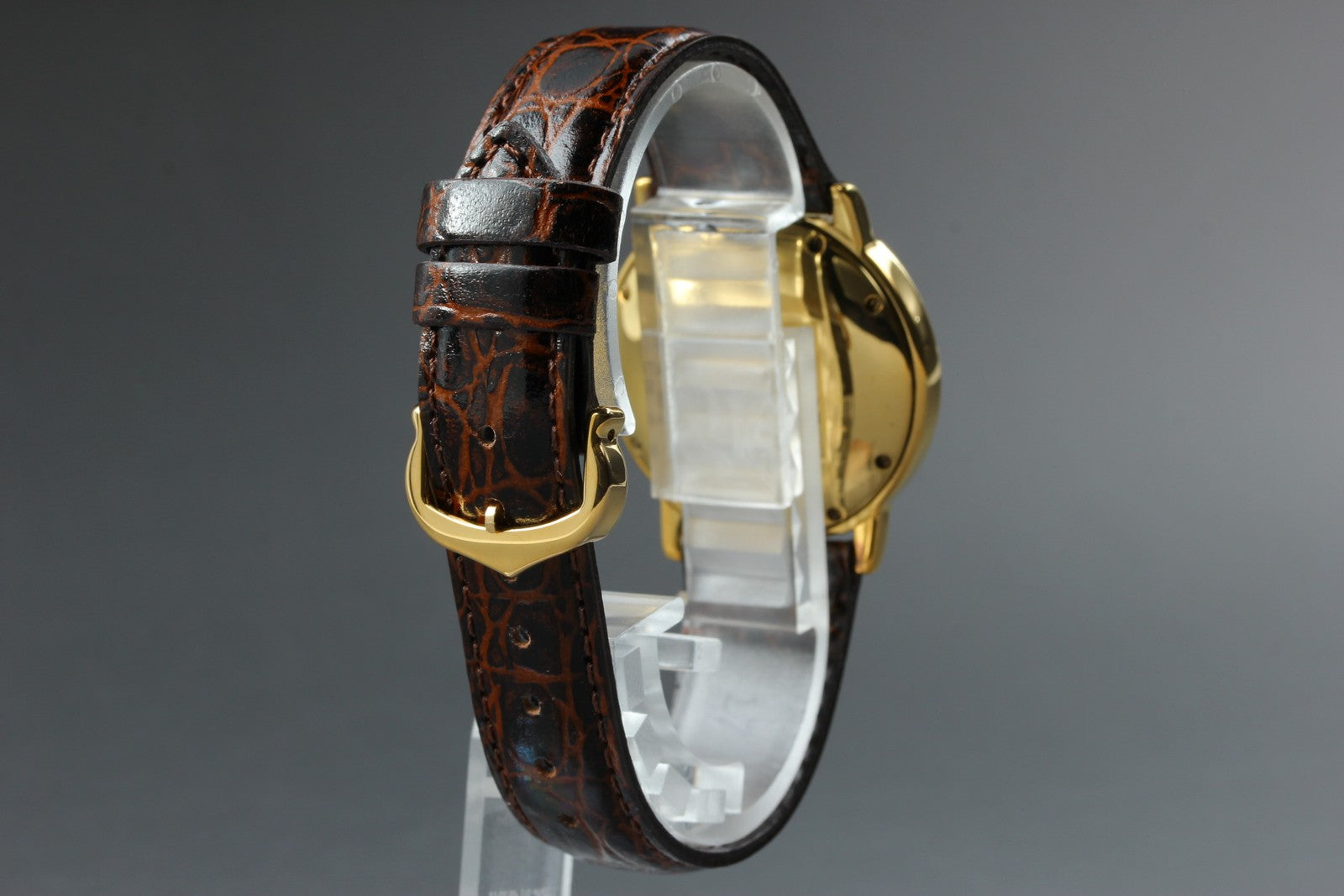 Vintage Cartier Must de Cartier Ronde 1810 1 Gold Brown 32mm Unisex Quartz Watch