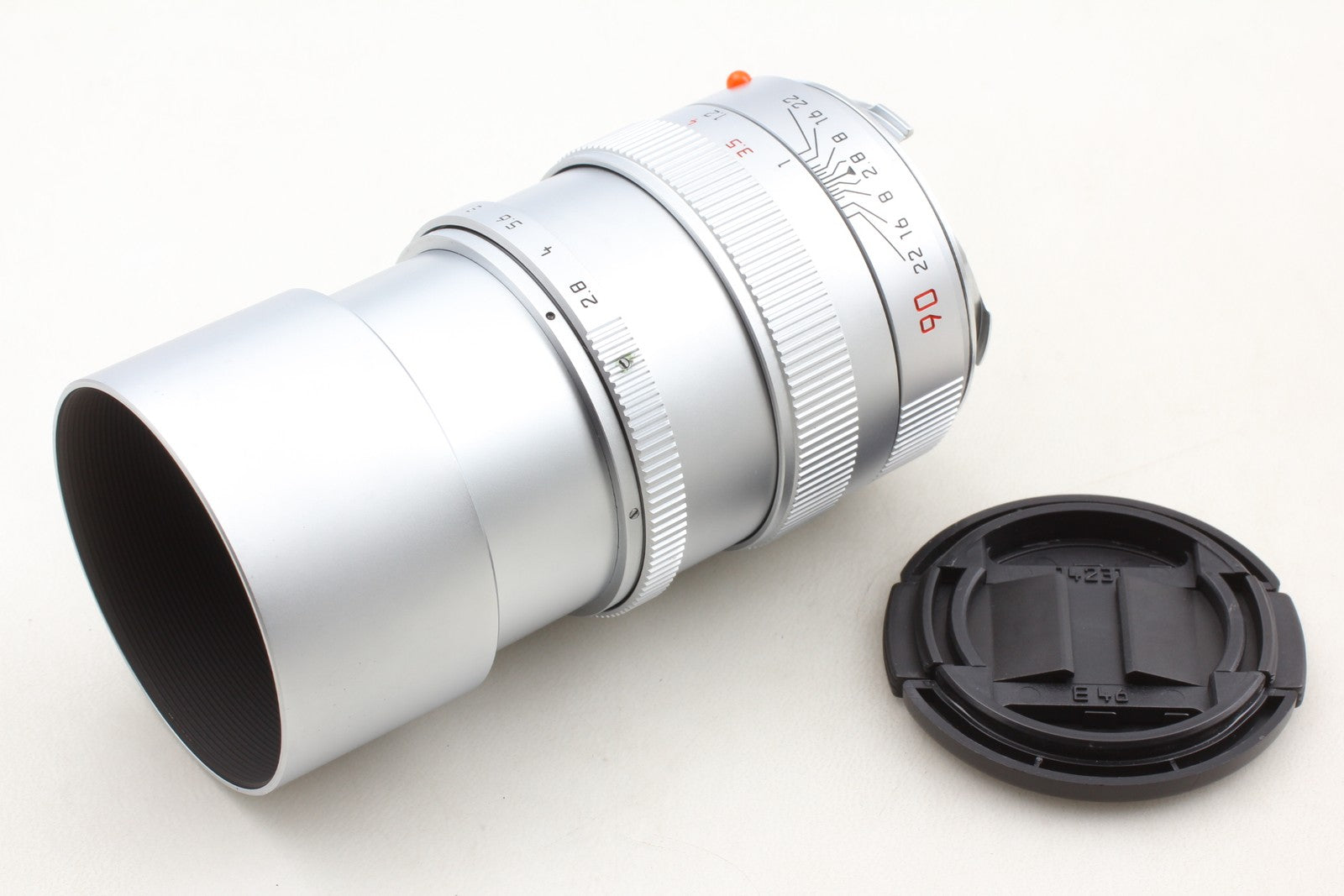[MINT] Leica Elmarit M 90mm f2.8 E46 Chrome 2nd Lens From JAPAN