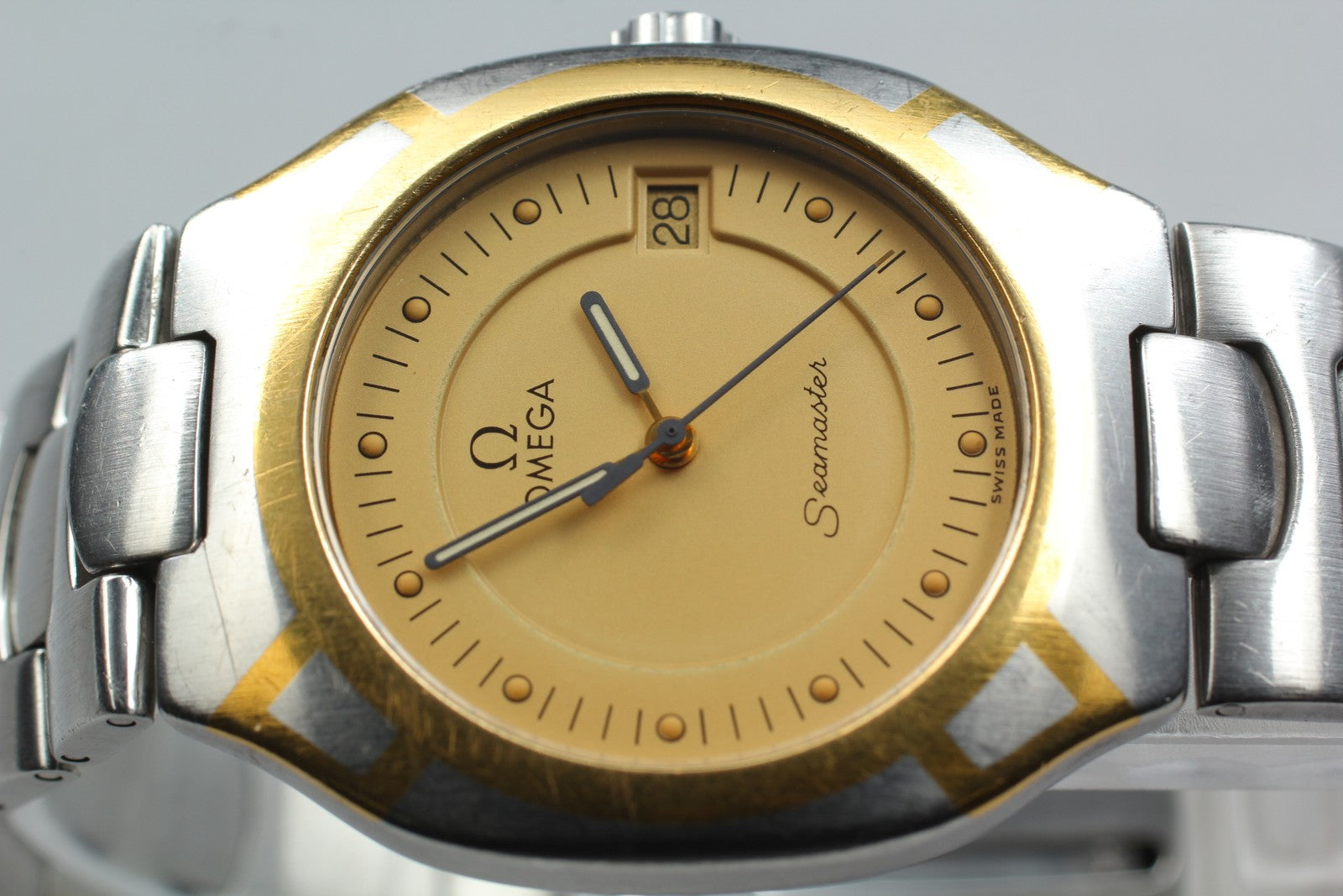 Vintage OMEGA Seamaster Polaris 396.1022 Cal.1441 31mm Quartz Men's Watch