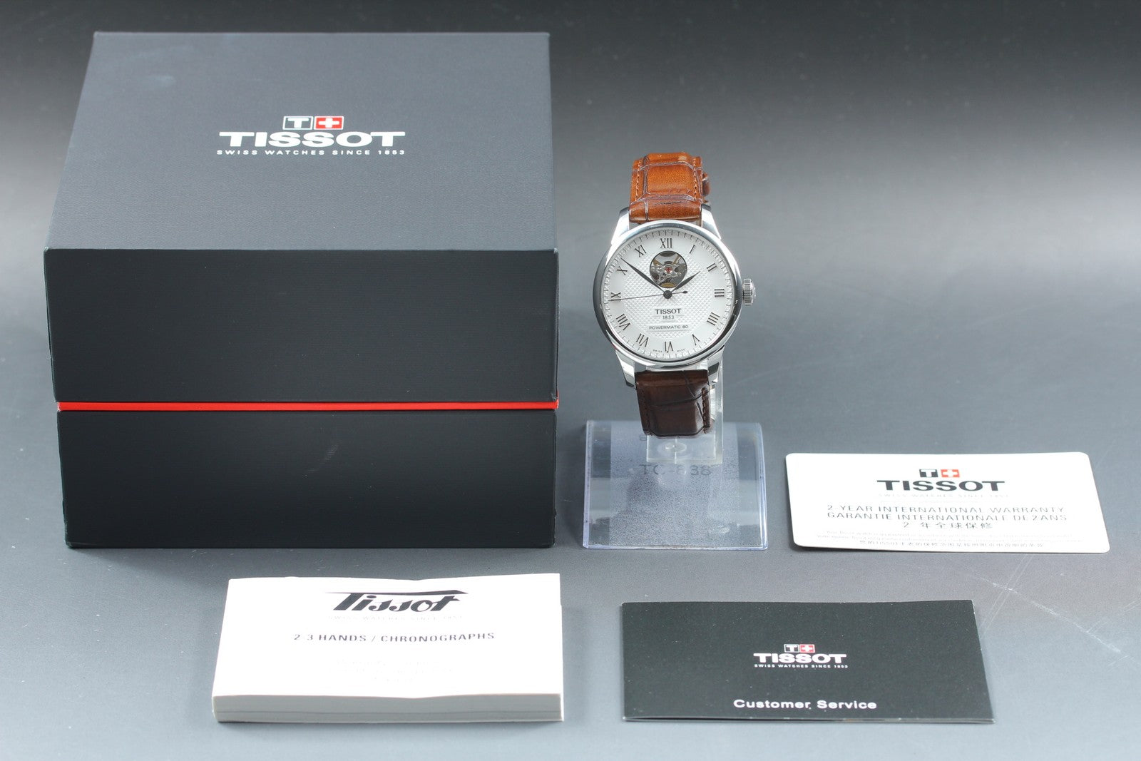 TISSOT Le Locle T006407B White Dial Automatic Men's Watch 39mm JAPAN Box