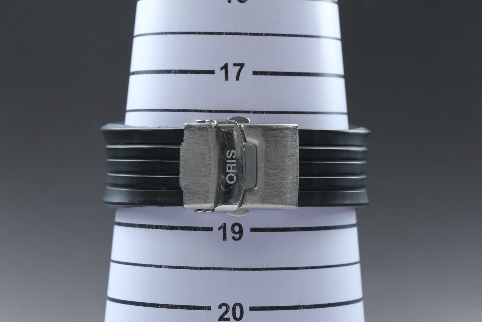 [Exc+5] ORIS TT1 Day Date 7517-41 Automatic 40mm Silver Black Men's Watch JAPAN