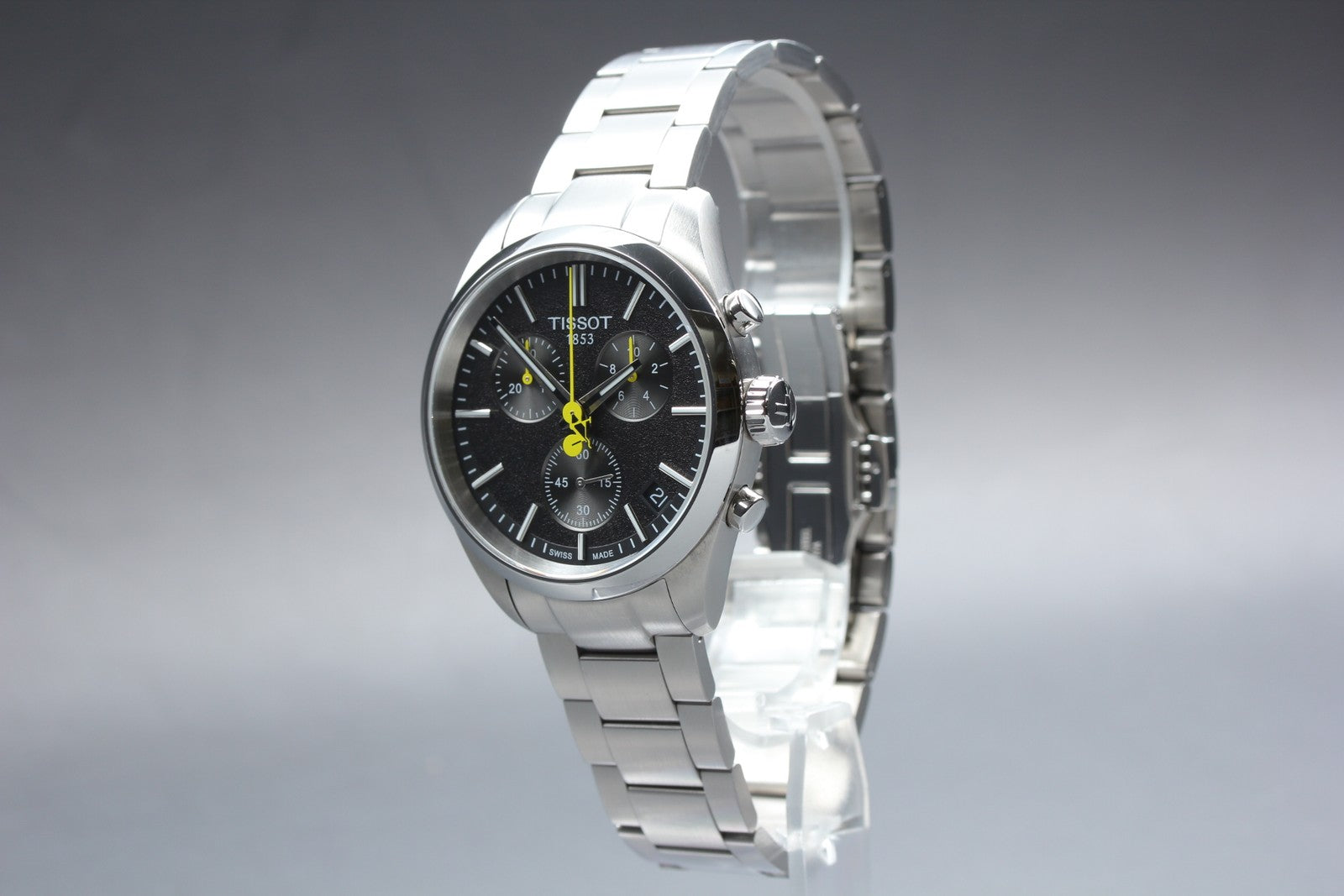 TISSOT PR 100 Tour de France T150417A Chronograph Quartz Men's Watch 40mm JP Box