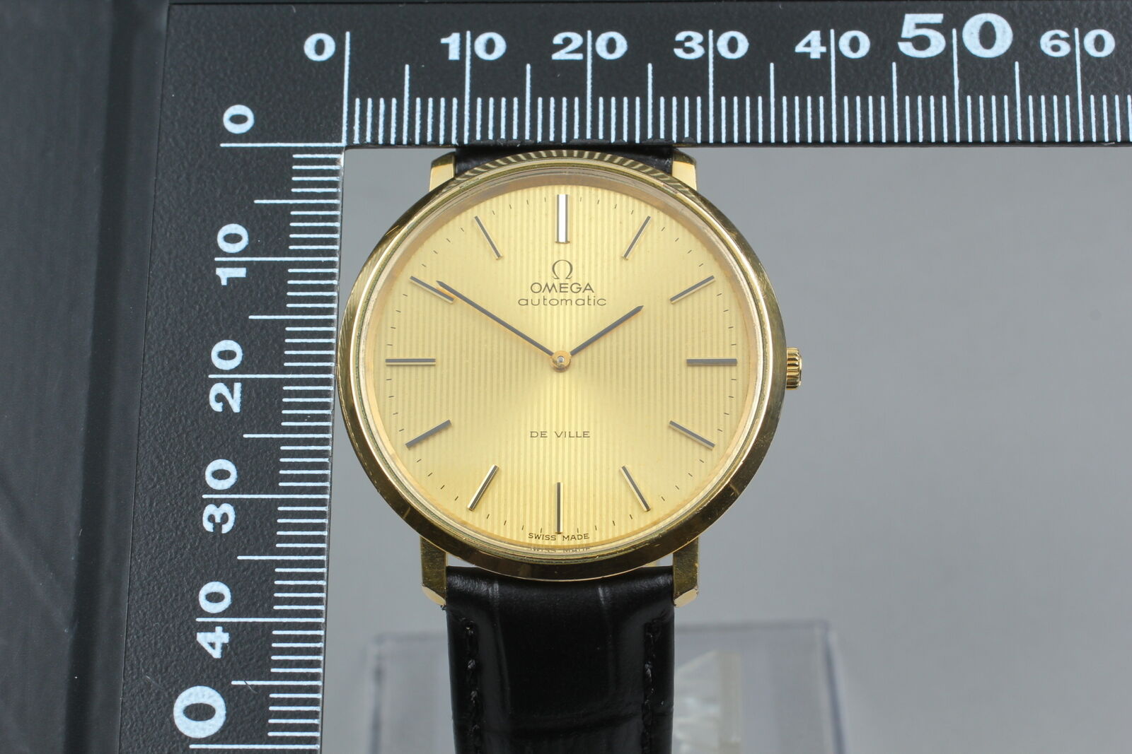 Vintage [Exc+5] OMEGA De Ville Cal.711 151.0039 36mm Gold Automatic Men's Watch