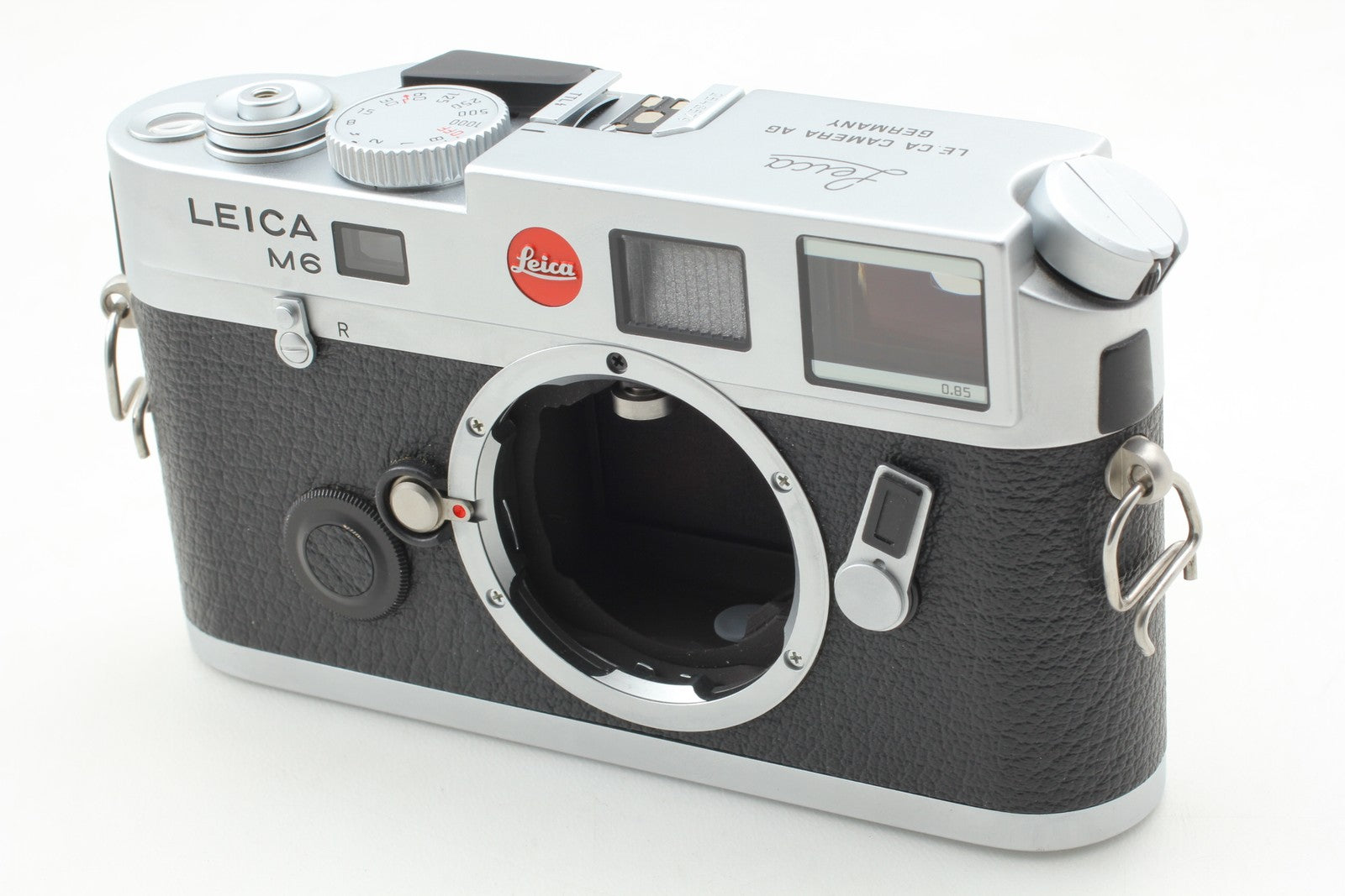 [Top MINT w/Box Strap] Leica M6 0.85 TTL 10466 Chrome 35mm Film Camera JAPAN