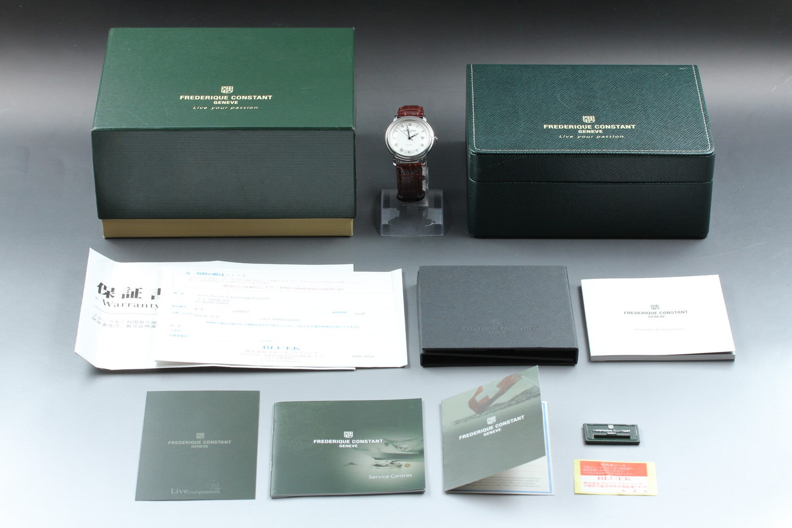 FREDERIQUE CONSTANT FC303/310/315X3P4/5/6 Automatic Silver Men's 38mm JAPAN Box