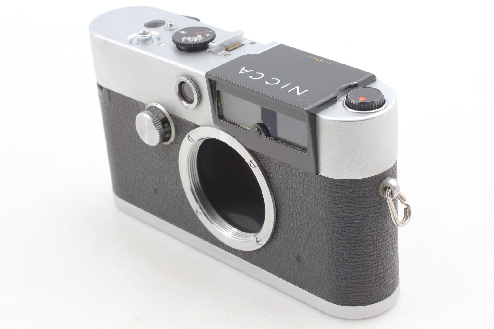 [MINT] Nicca III L 35mm Film Camera + Nikkor H 5cm 50mm f2 Lens From JAPAN