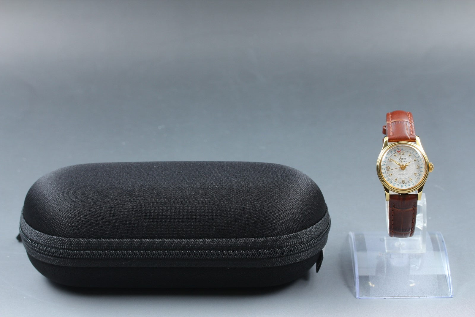 [Exc+5] ORIS Pointer Date 7405B Gold Brown 26mm Automatic Women's Watch