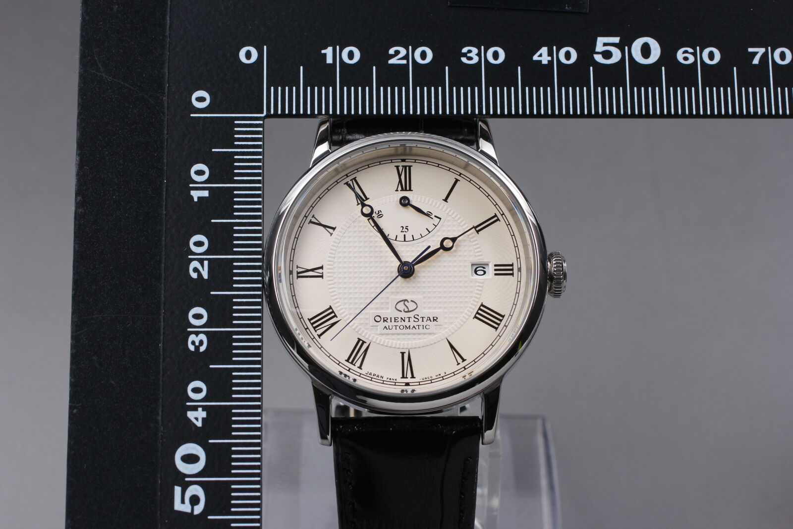 [Near MINT Box] Orient Star F6N4-UAC0 Automatic White Dial Black Men's Watch JP