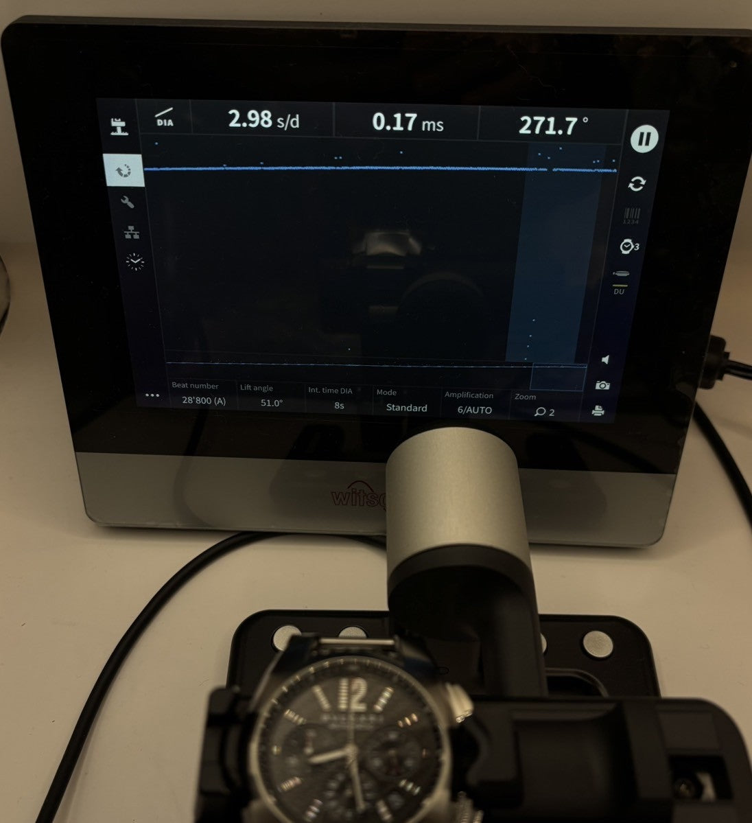 [Exc+5 Box] BVLGARI Ergon EG40SCH Black Chronograph 40mm Automatic Men's Watch