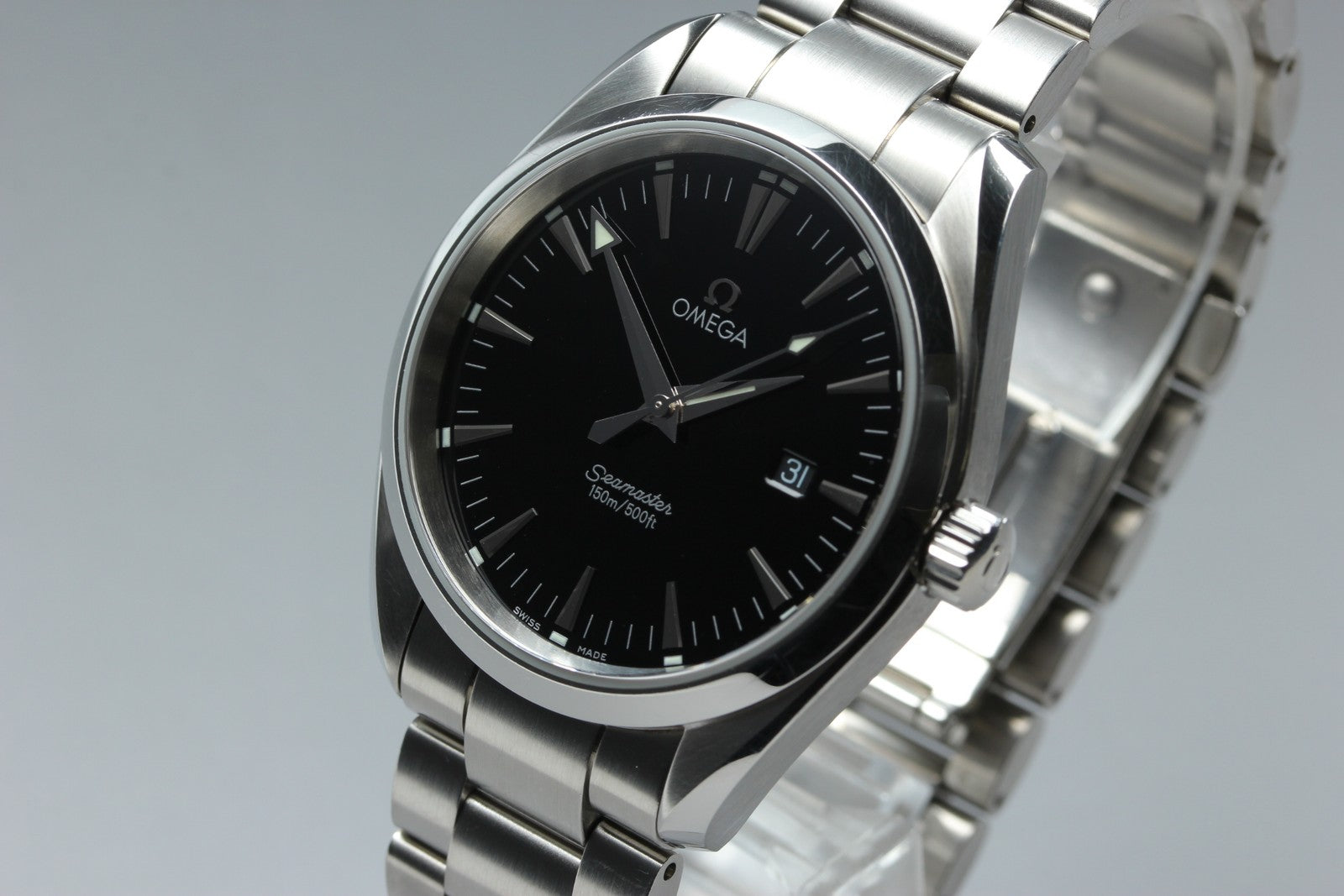 OMEGA Seamaster Aqua Terra 2517.50 Cal.1538 150M Black 38mm Qz Mens Watch [Box]