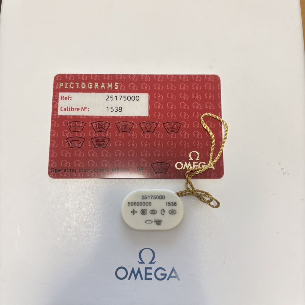 OMEGA Seamaster Aqua Terra 2517.50 Cal.1538 150M Black 38mm Qz Mens Watch [Box]