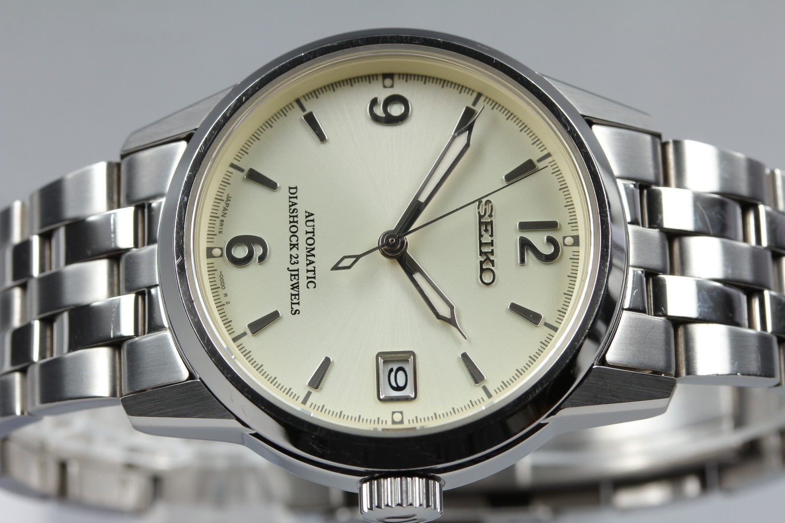 SEIKO SPIRIT 6R15-00B0 SCVS009 Date 36mm Automatic Men’s Watch JAPAN