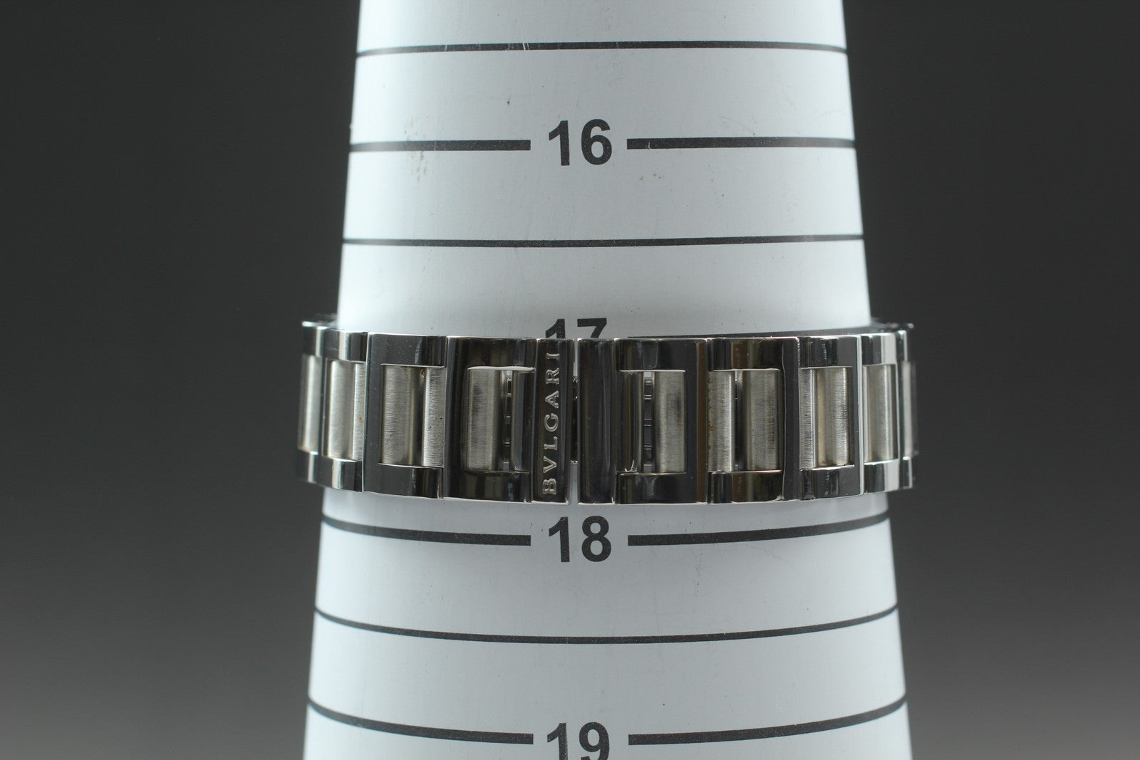 [Exc+5 Box] BVLGARI Rettangolo RT45S Automatic Date White Dial 26mm Watch JAPAN