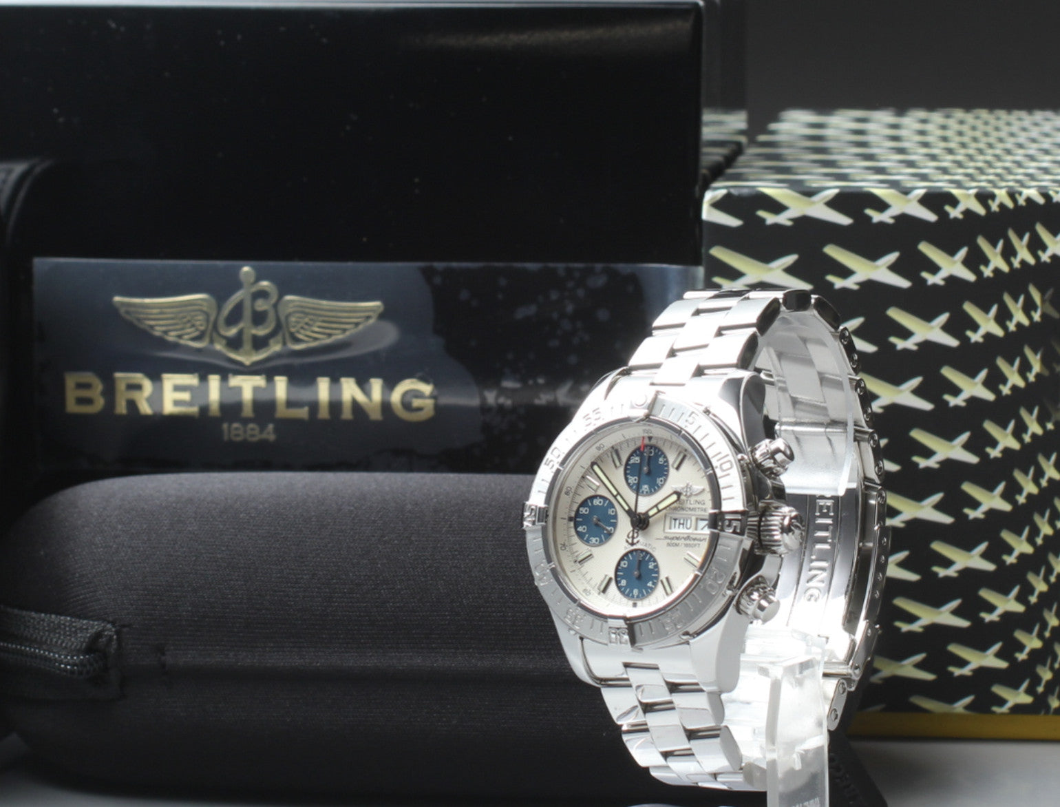 BREITLING Superocean Chronograph A13340 42mm Automatic Men's Watch [Box]