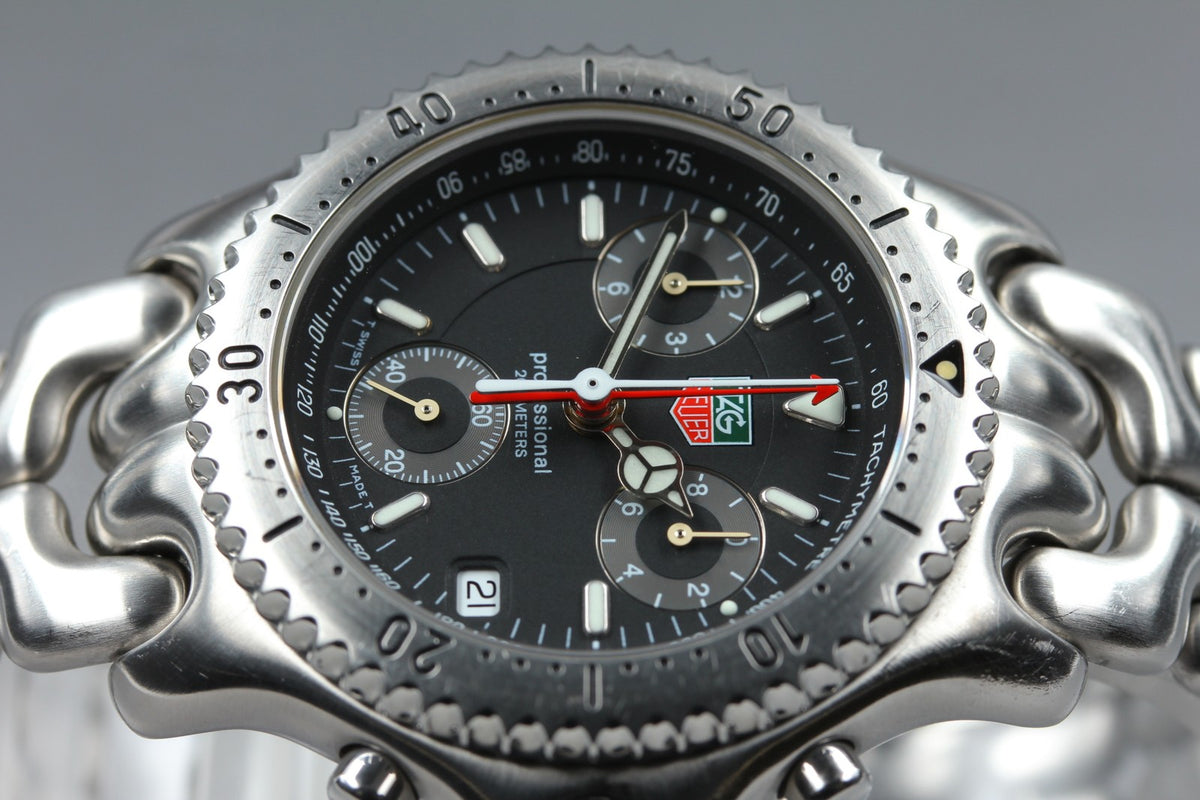 [ Limited ] TAG Heuer S/el Chronograph CG1118 Leonardo Nascimento Men's Qz Watch