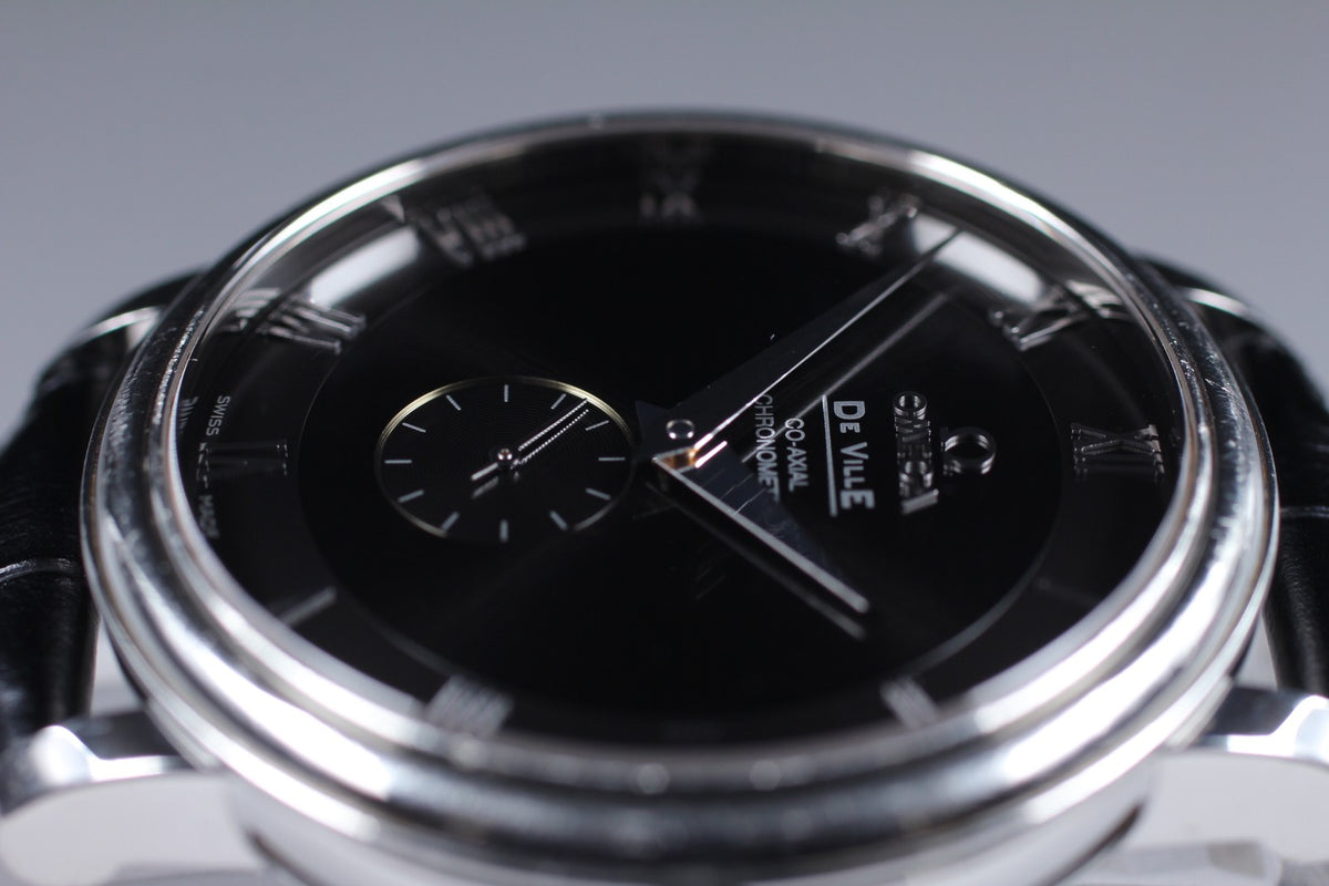 [Exc+5 Box] Omega De Ville Prestige 4813.50.01 38mm Black Automatic Men's Watch