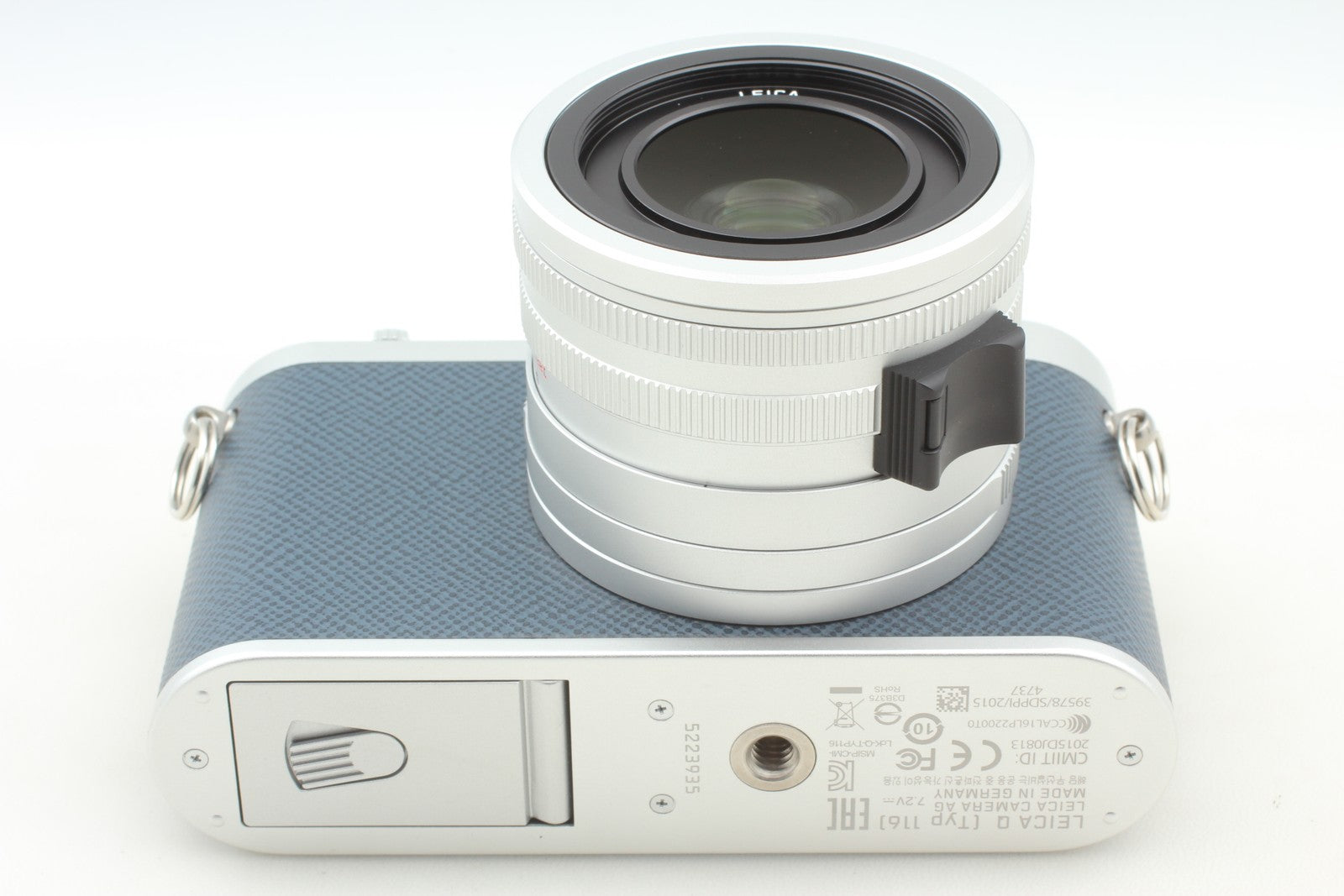 Rare Limited Edition [NOS Top MINT] Leica Q Globe Trotter Navy Blue From JAPAN