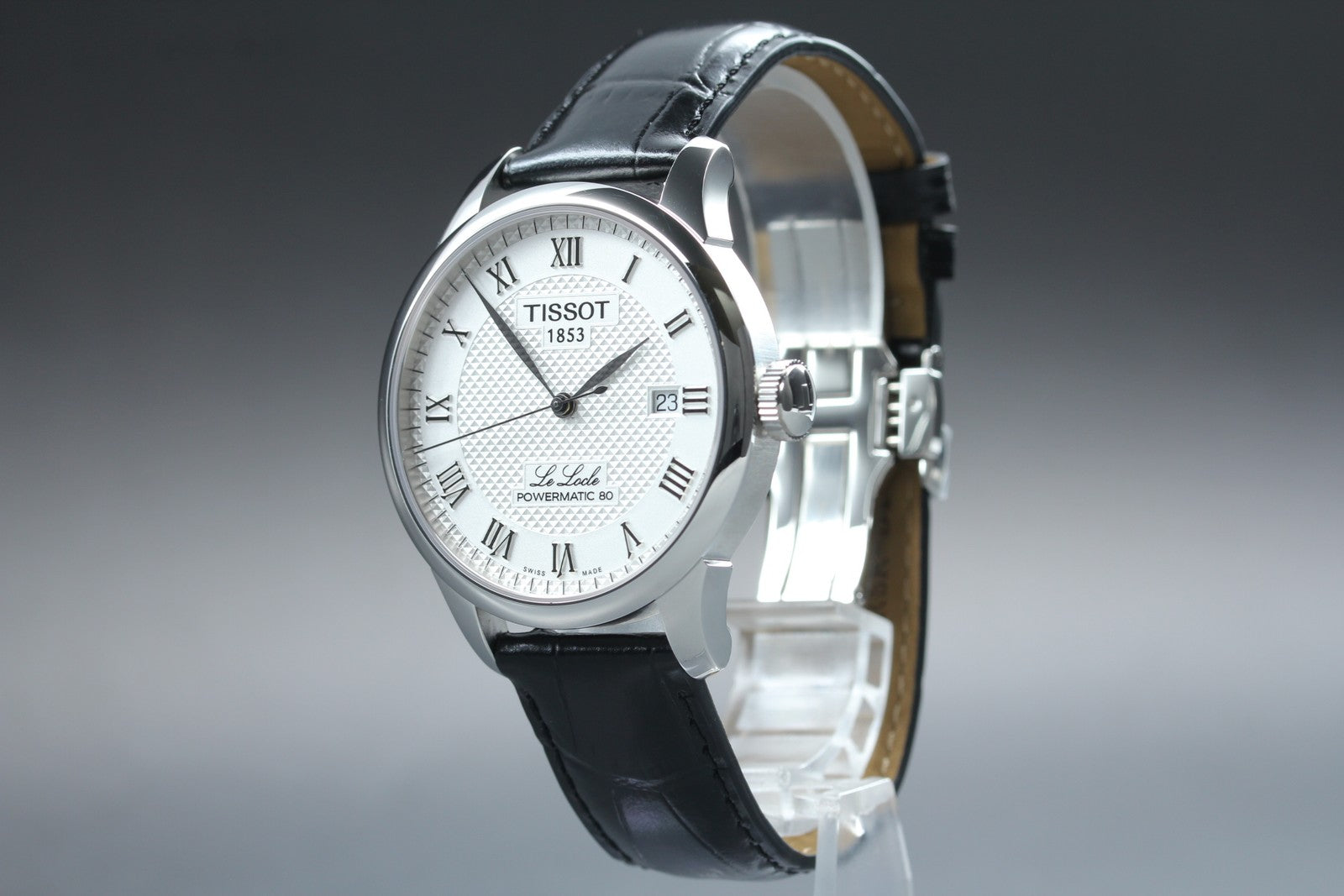 TISSOT Le Locle Powermatic 80 T006407B Automatic Date Men's Watch 39mm JAPAN Box