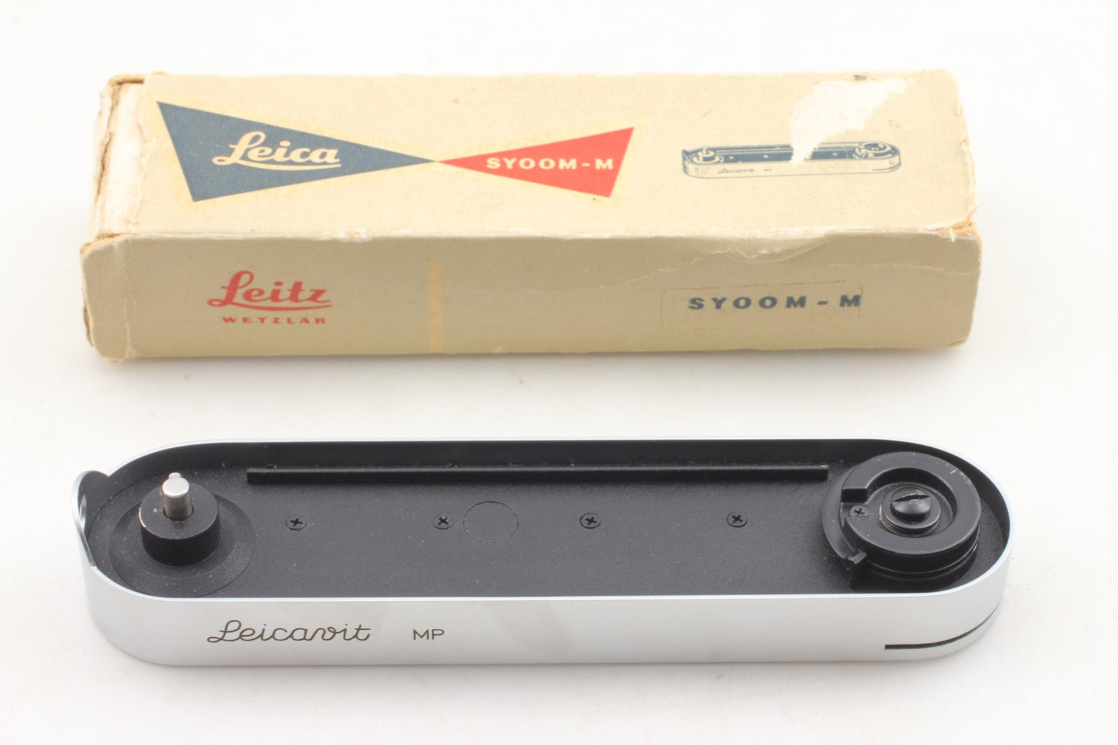 Rare [MINT Boxed] Leica Leicavit MP Chrome SYOOM-M for M2 From JAPAN