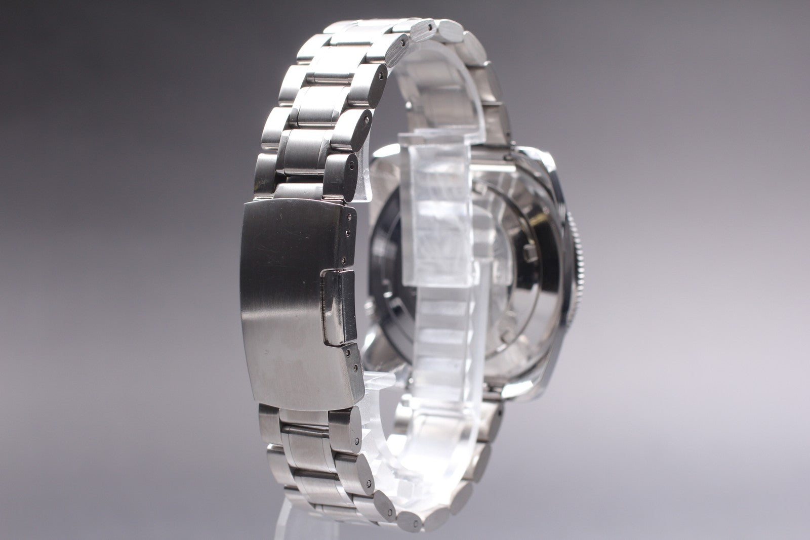Exc+4 SEIKO 5 Sports 7S36-0070 Silver Dial Rally Diver Analog Men’s Watch JAPAN