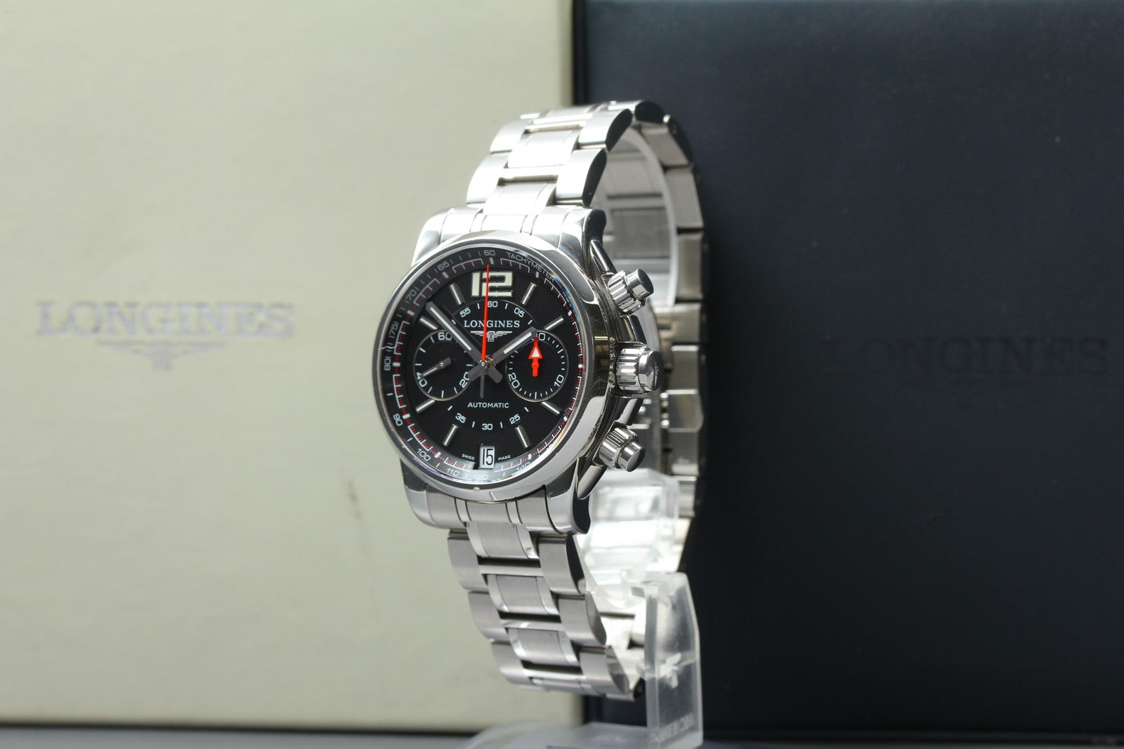 [Exc+5 Box] Longines Admiral Chronograph L3.666.4 42mm Automatic Men's Watch