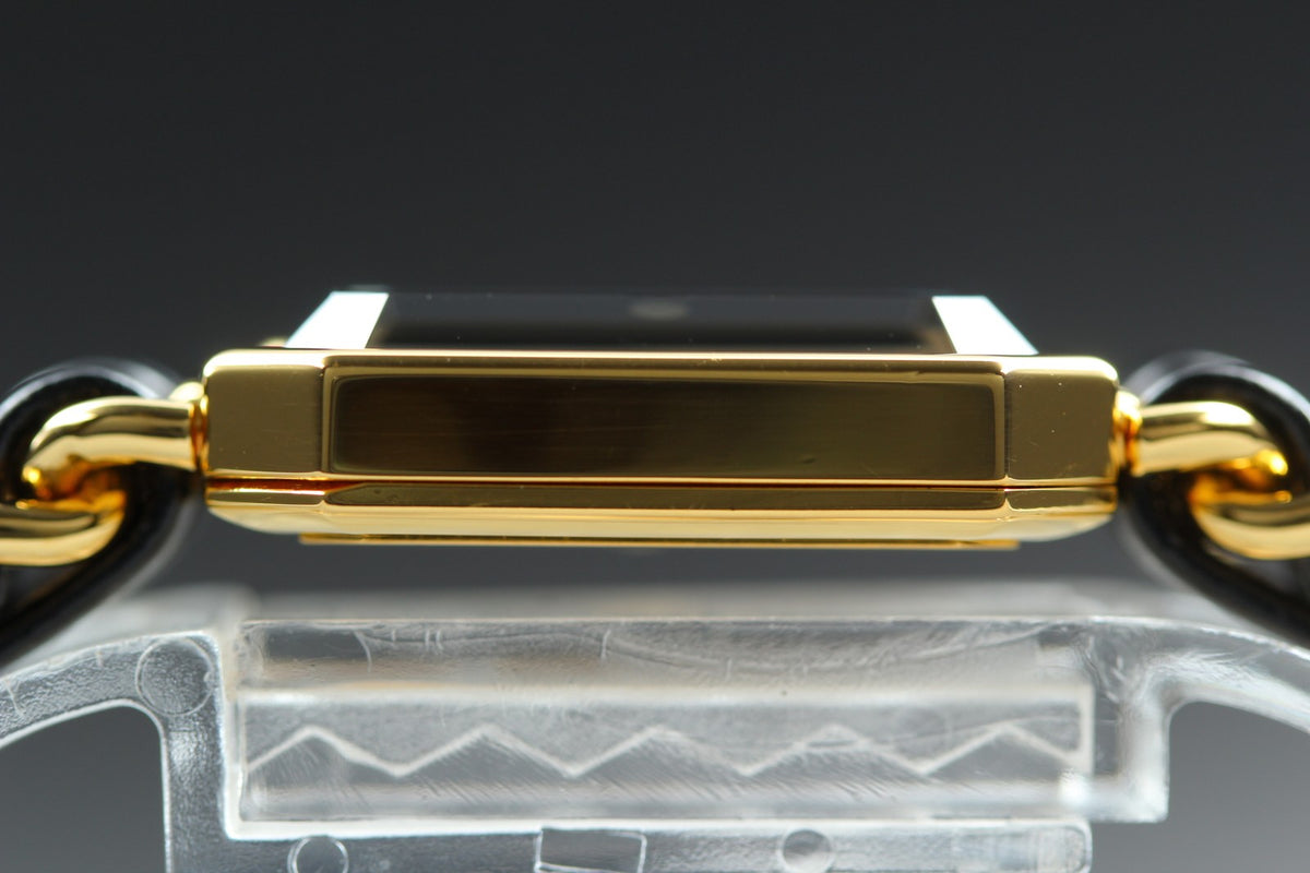 CHANEL Premiere L Size Black Dial Gold 20mm Quartz Women’s Watch [w/Box]