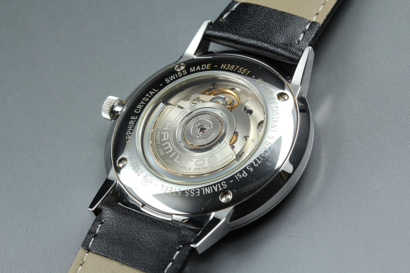 Hamilton American Classic Intra-Matic H387551 Automatic Silver Men's 42mm JAPAN
