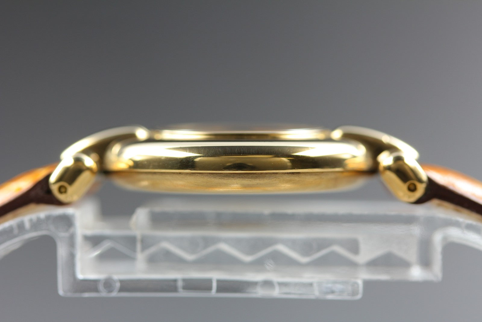 Vintage [Near MINT-] Cartier Must Colisee Vermeil 590002 Gold Women's Qz Watch