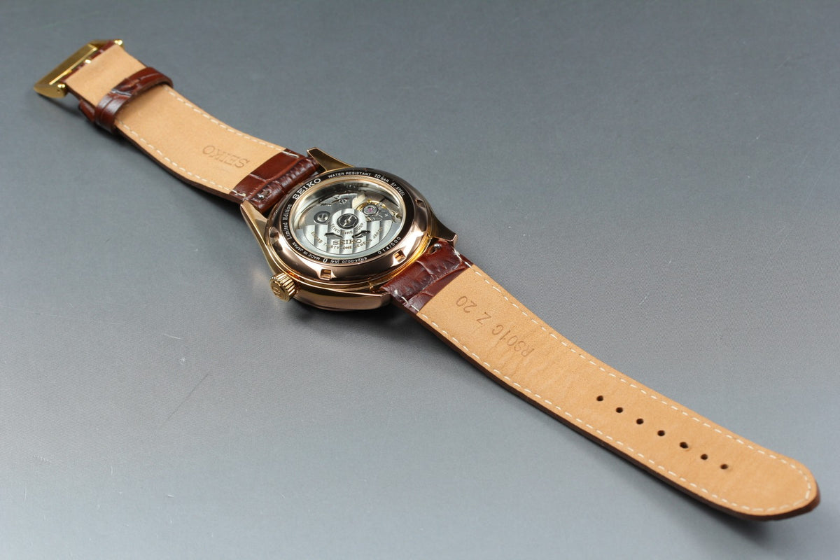 [Limited] SEIKO Presage 6R24-00J0 SARD014 Gold Brown AT Men's Watch JAPAN BOX