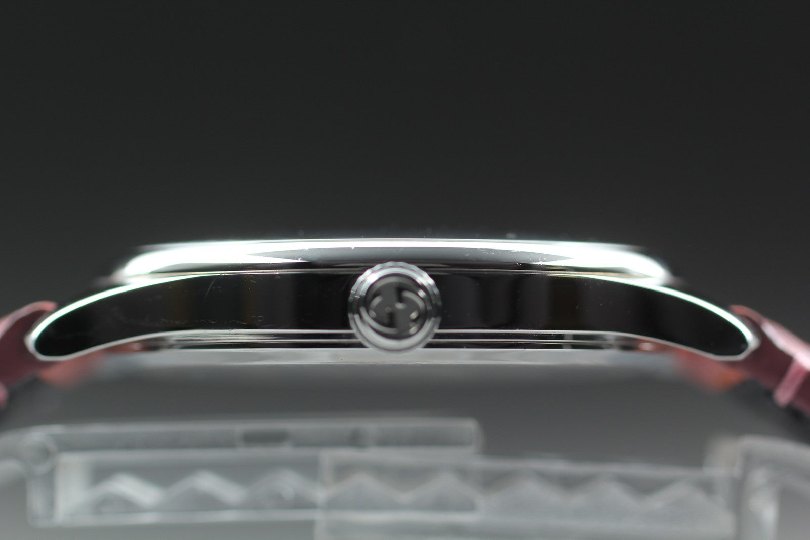 [Exc+5 Box] Gucci G-TIMELESS 126.4 Pink Moon Phase Black Women's Quartz Watch