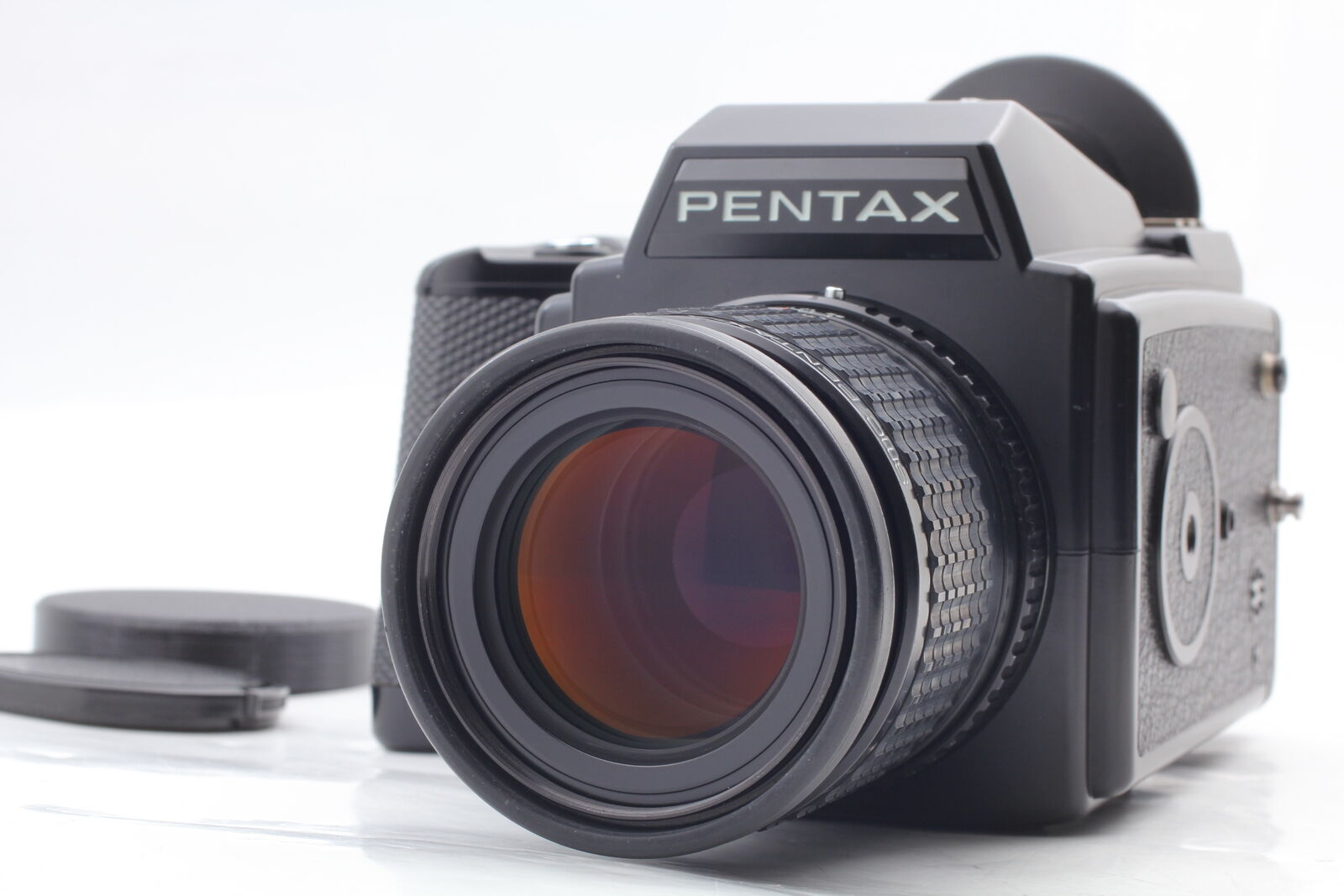 [Exc+5] Pentax 645 Film Camera + SMC A 150mm f3.5 Lens 120 From JAPAN