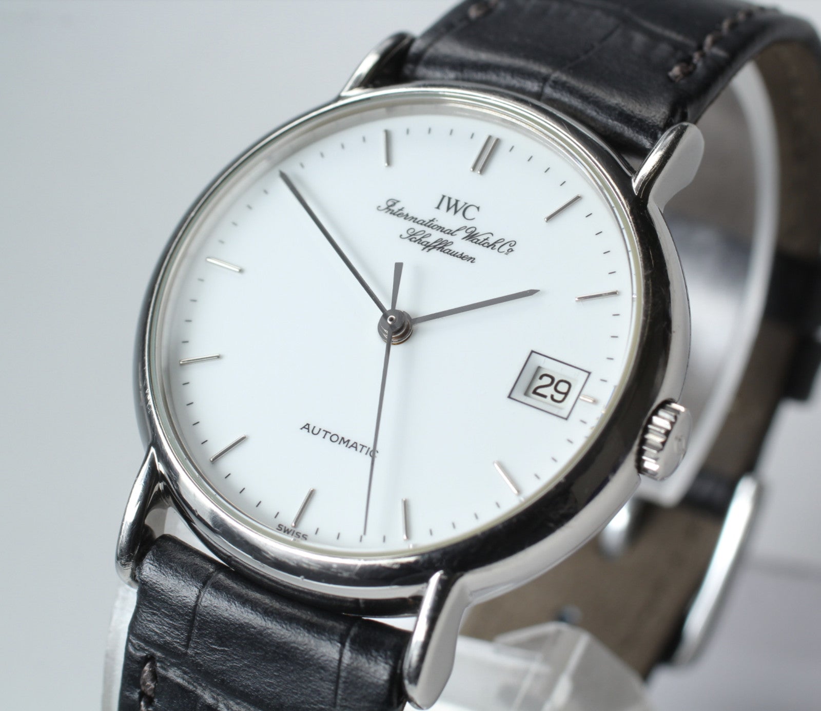 [Overhauled] IWC Portofino 3513 Cal.37521 33mm Automatic White Dial Men's Watch