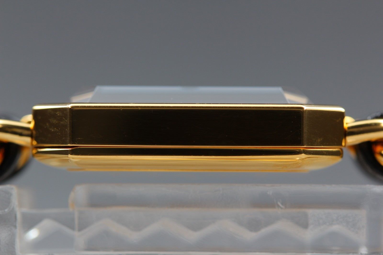 CHANEL Premiere L Size Black Dial Gold 20mm Quartz Women’s Watch [w/Paper]