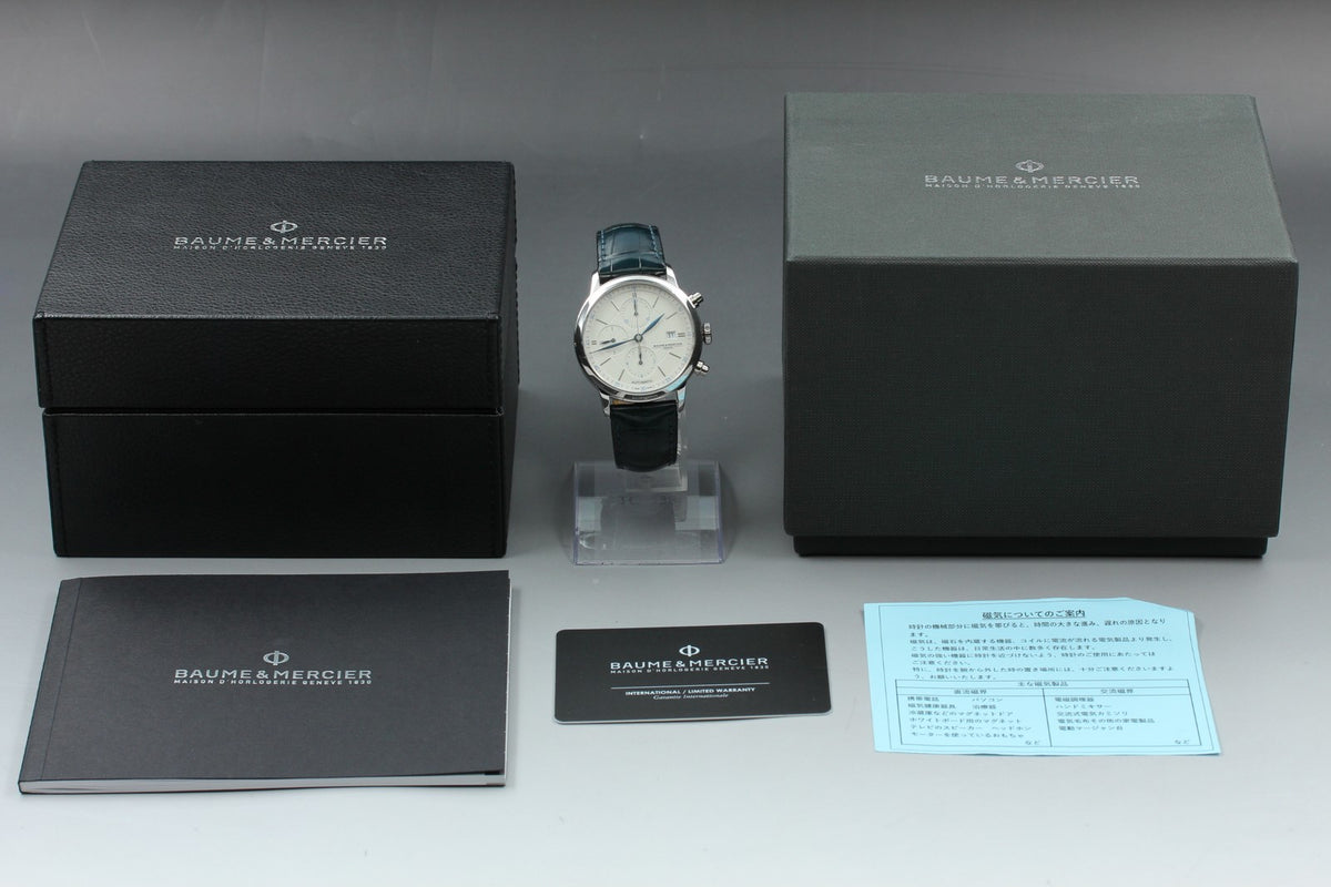 BAUME＆MERCIER Classima 65815 M0A10330 Automatic Men's Watch 42mm JAPAN Box